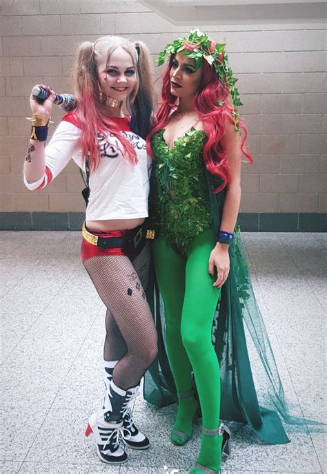 harley quinn and poison ivy costumes